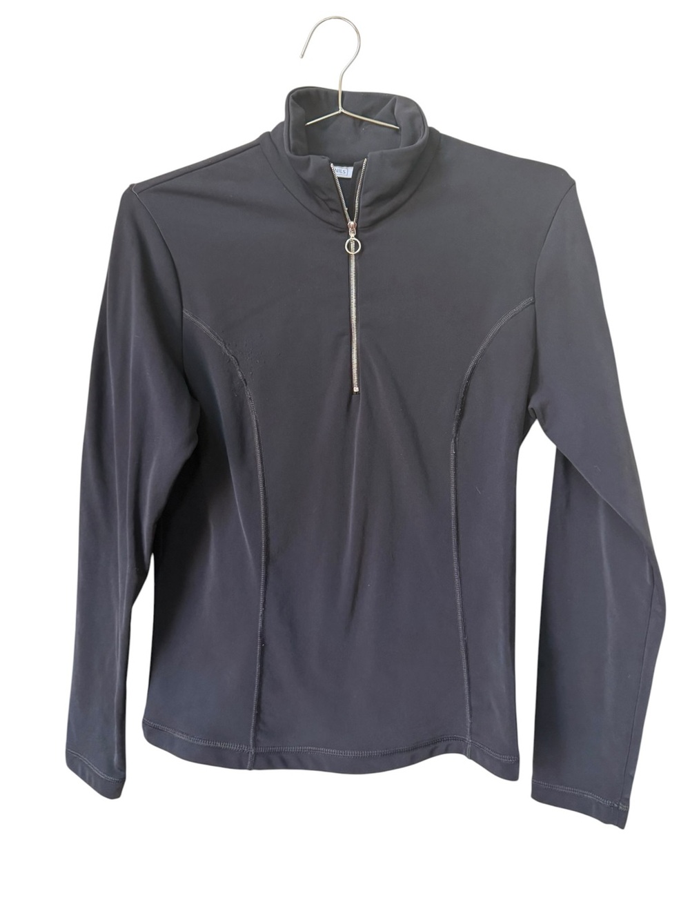 NILS black Quarter-Zip Athletic Pullover XL